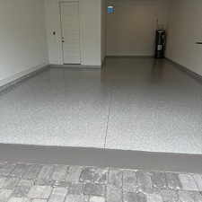 Feather Grey Top Quality Garage Floor Performed in Lakewood Ranch, FL